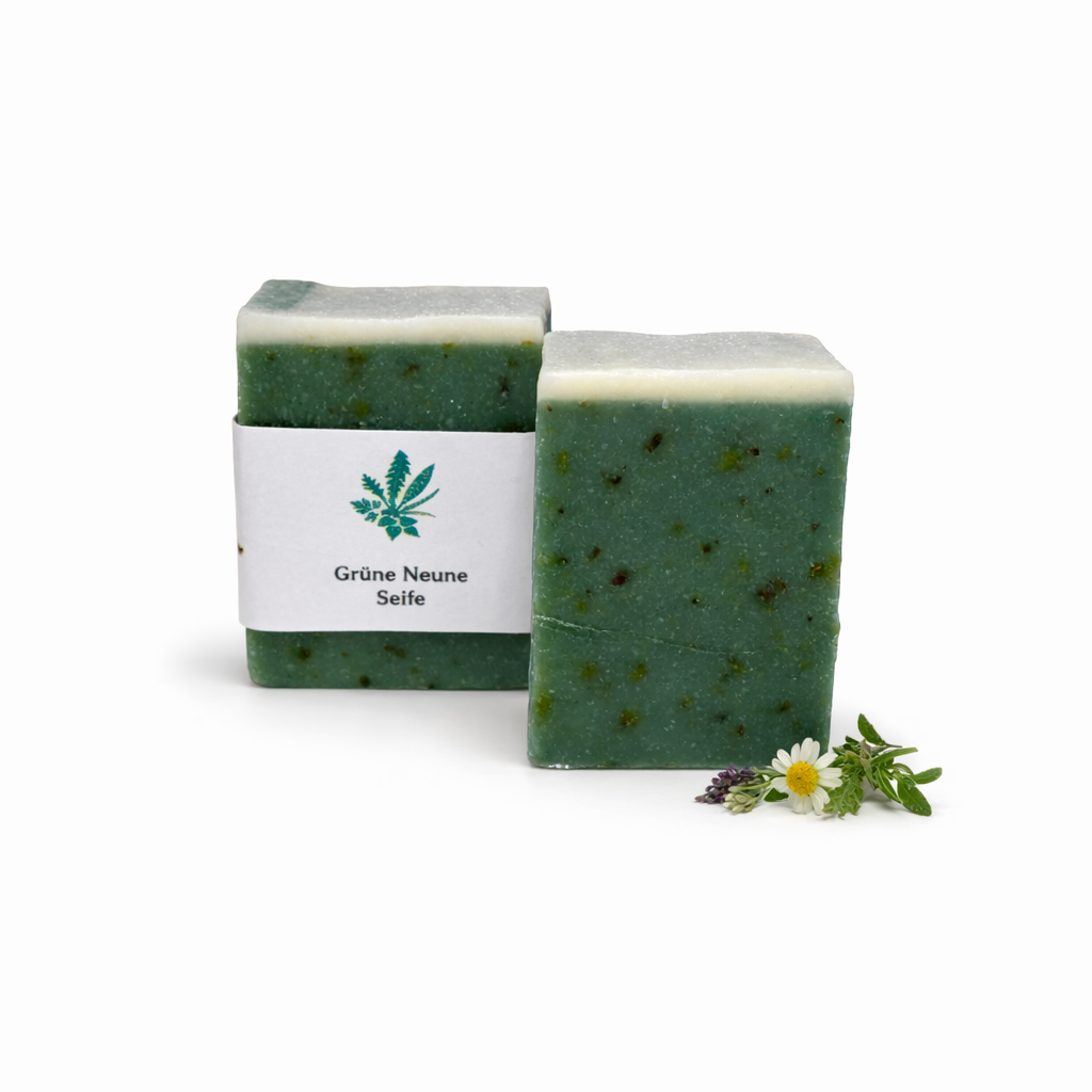 Naturseife mit 9 Kräutern