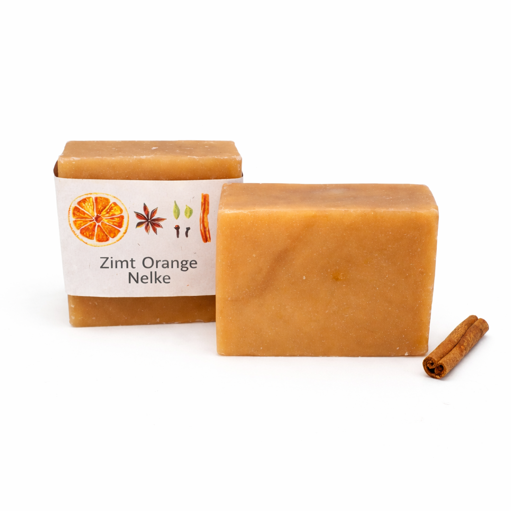Zimt Orange Nelken Seife