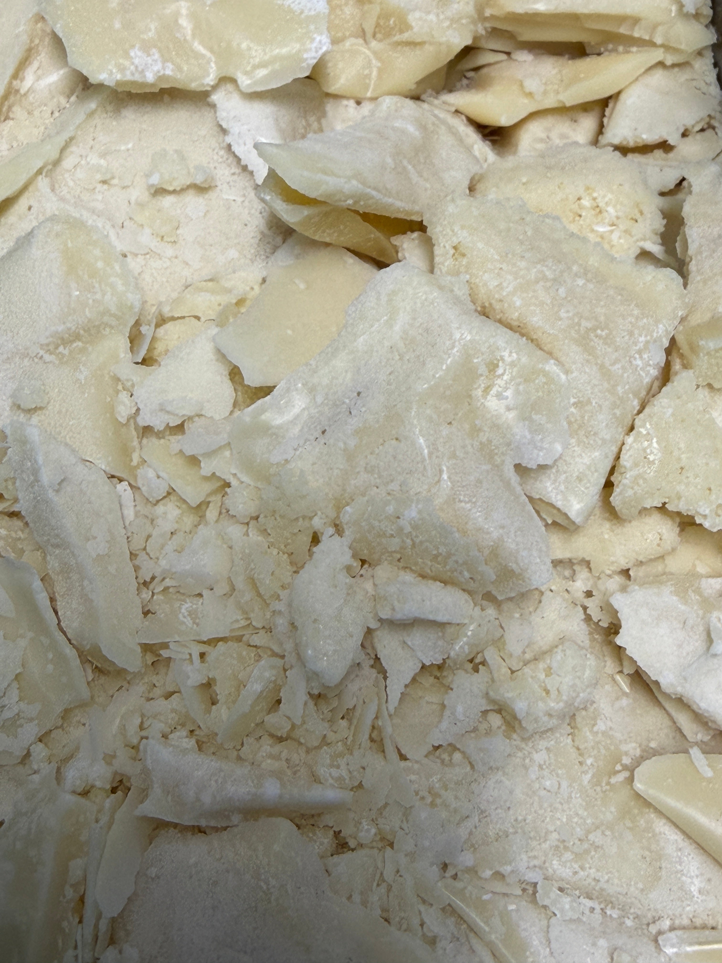 Kakaobutter Chunks gelb raffiniert