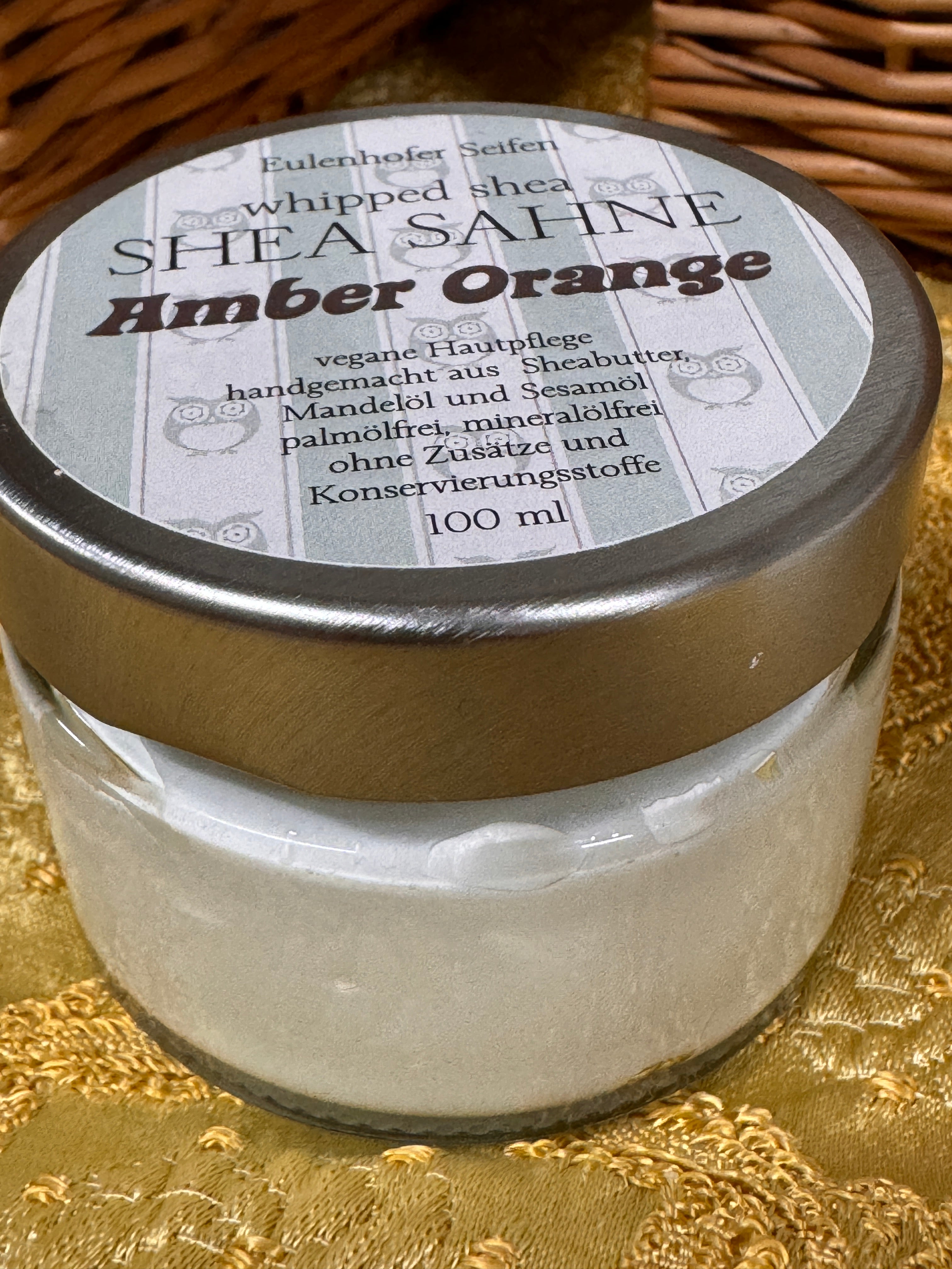 Shea Sahne Amber Orange