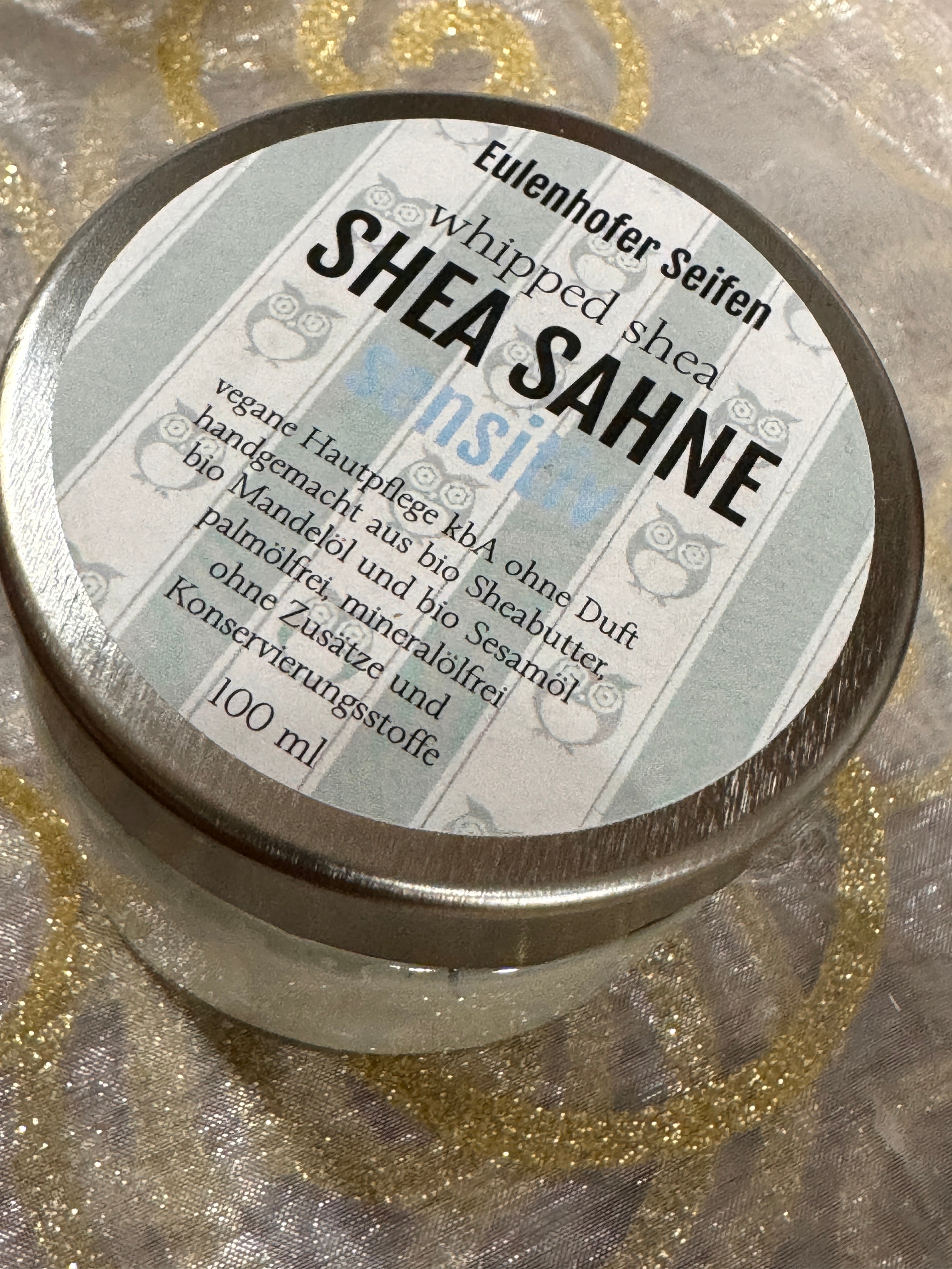 Shea Sahne sensitiv pur duftfrei