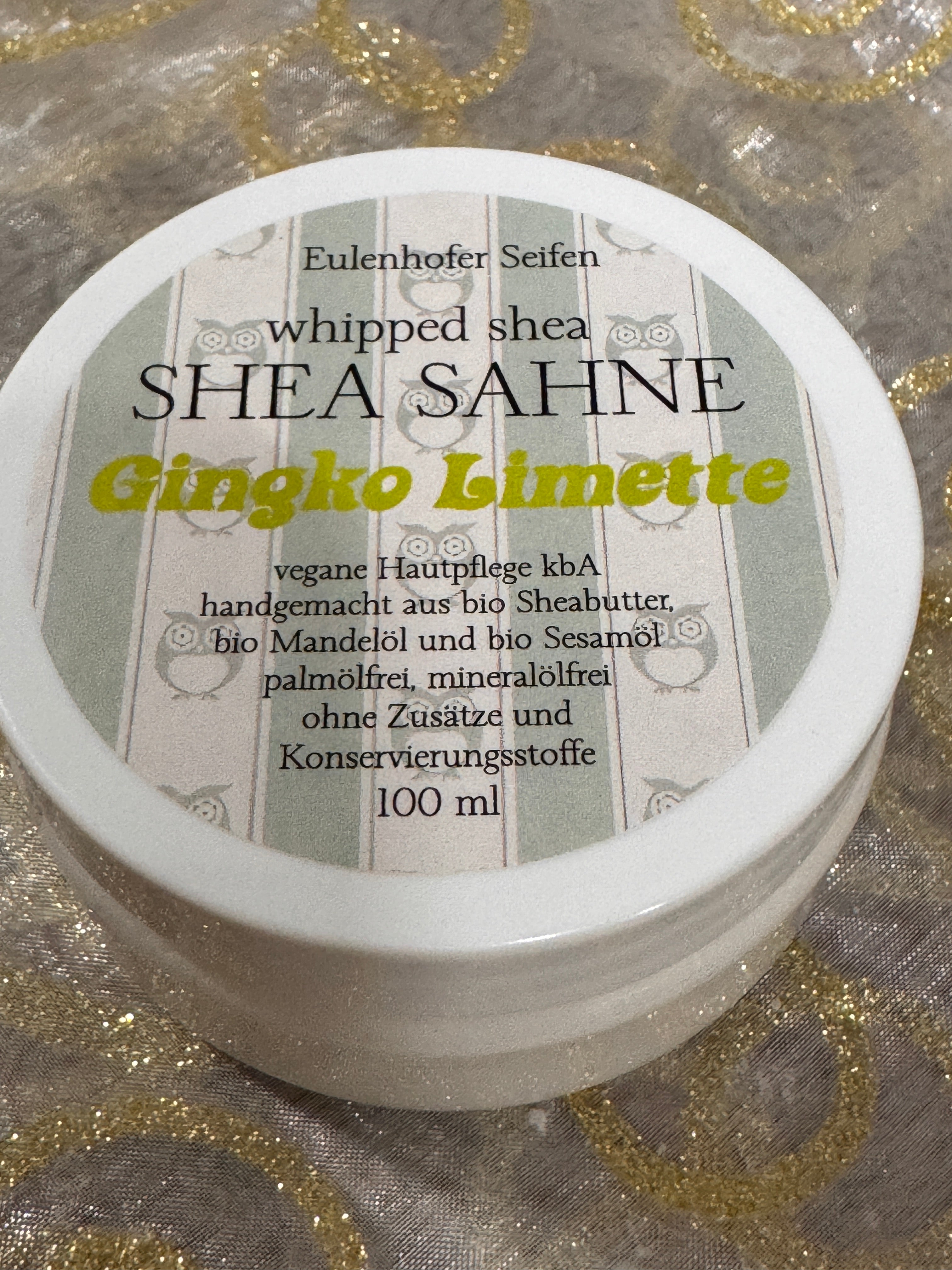 Shea Sahne Gingko Limette