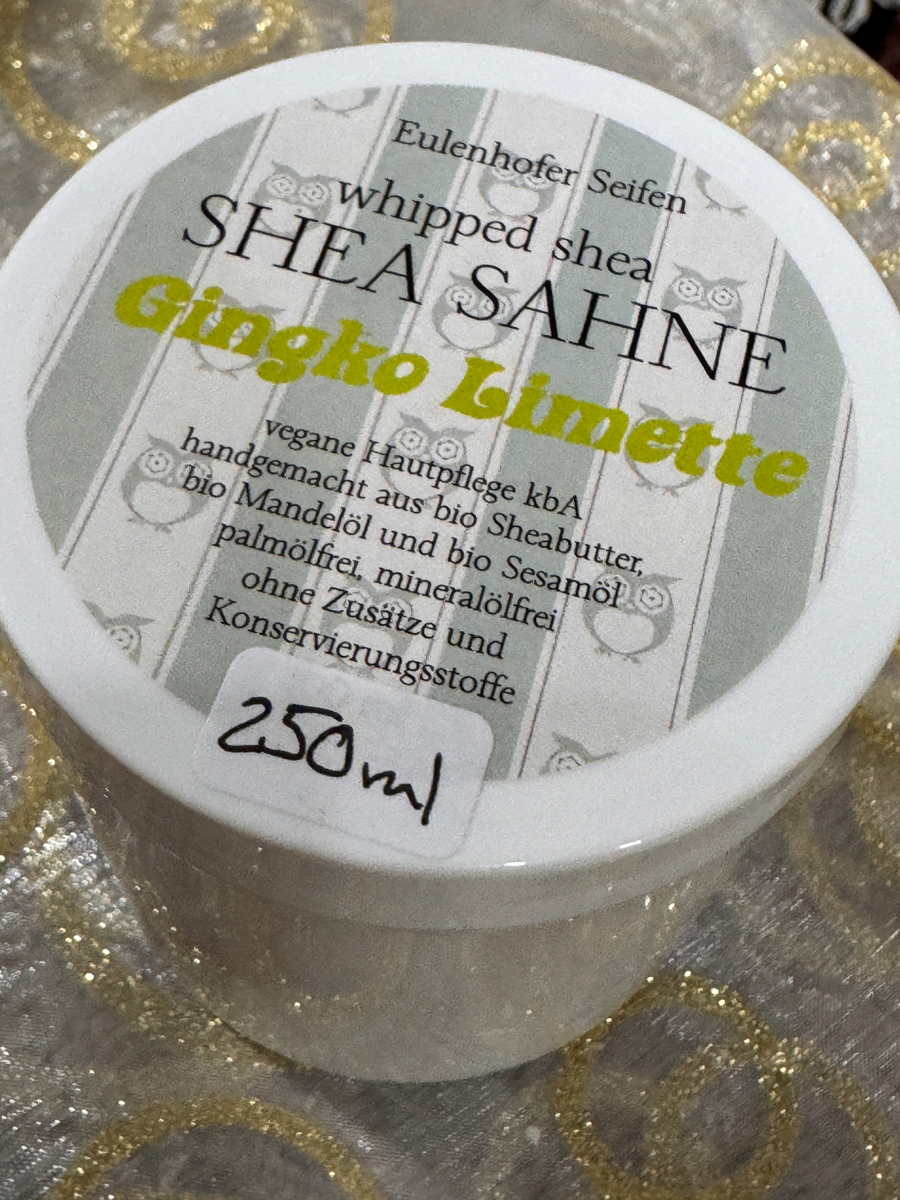 Shea Sahne Gingko Limette