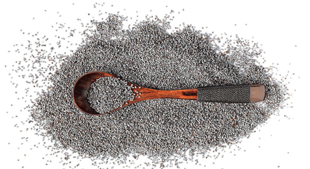 Poppy seeds whole