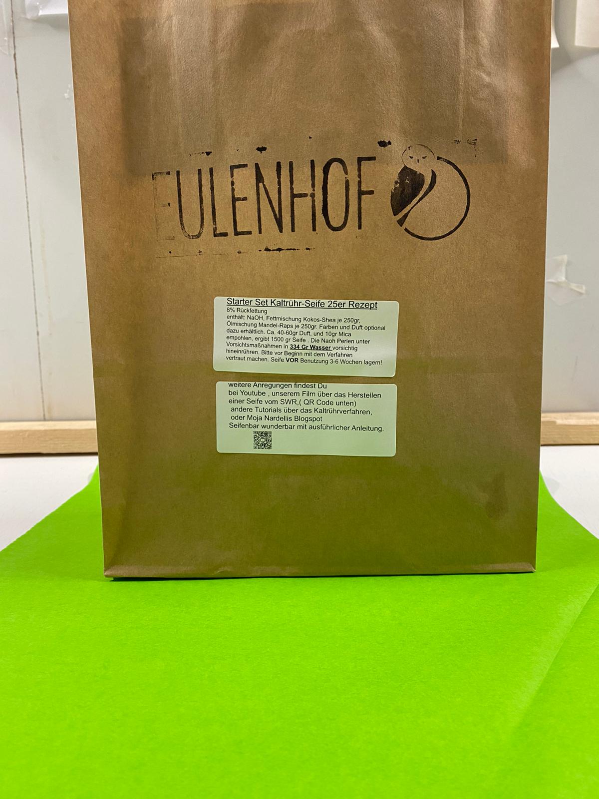 Seifenset Kaltrührverfahren grüner Tee Matcha DIY