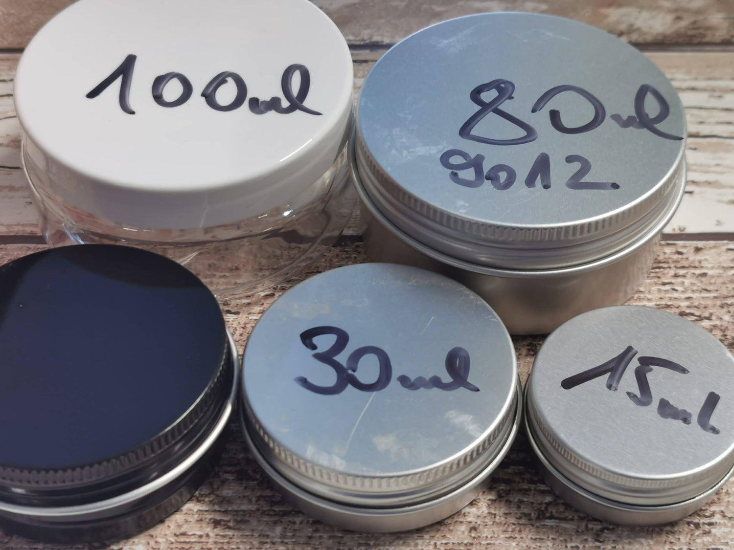Screw lid jar PET