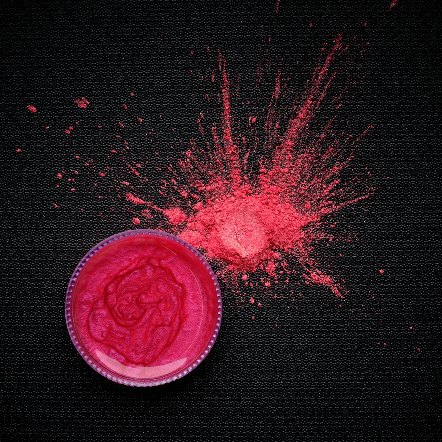 Silken Deep Rose Mica
