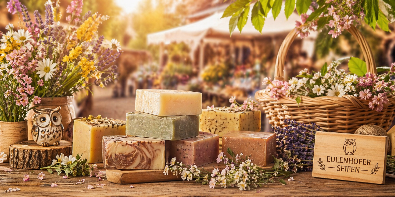 Eulenhofer Seifen bei den Esslinger Gartentagen und auf dem Urbach Töpfermarkt