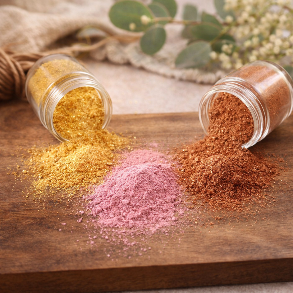 Hochwertige Perlglanzpigmente (Mica) für kreative Seifen- und Kosmetikprodukte