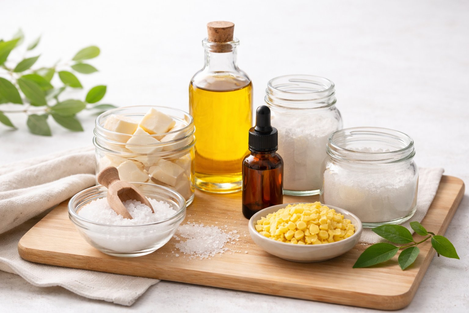 Hochwertige Rohstoffe für Seifen, Kosmetik und DIY-PRojekte von Eulenhof