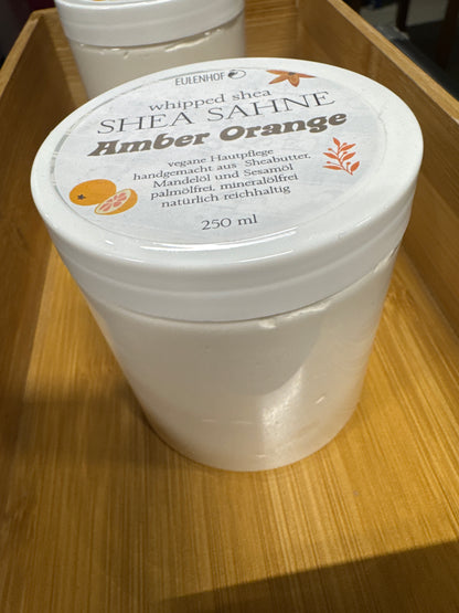 Shea Sahne Amber Orange