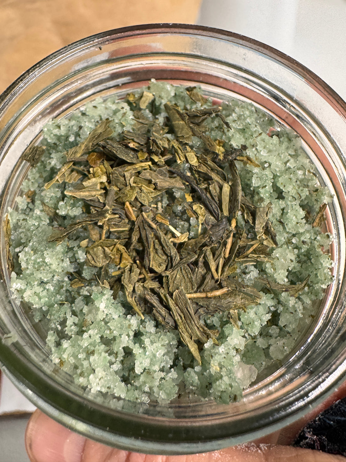 Badesalz Grüner Tee Matcha