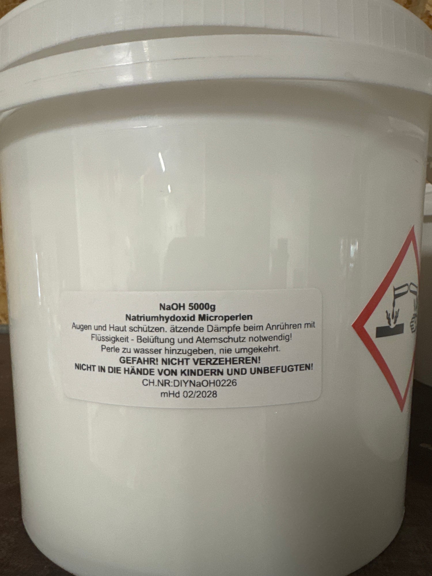 NaoH - Natriumhydroxid