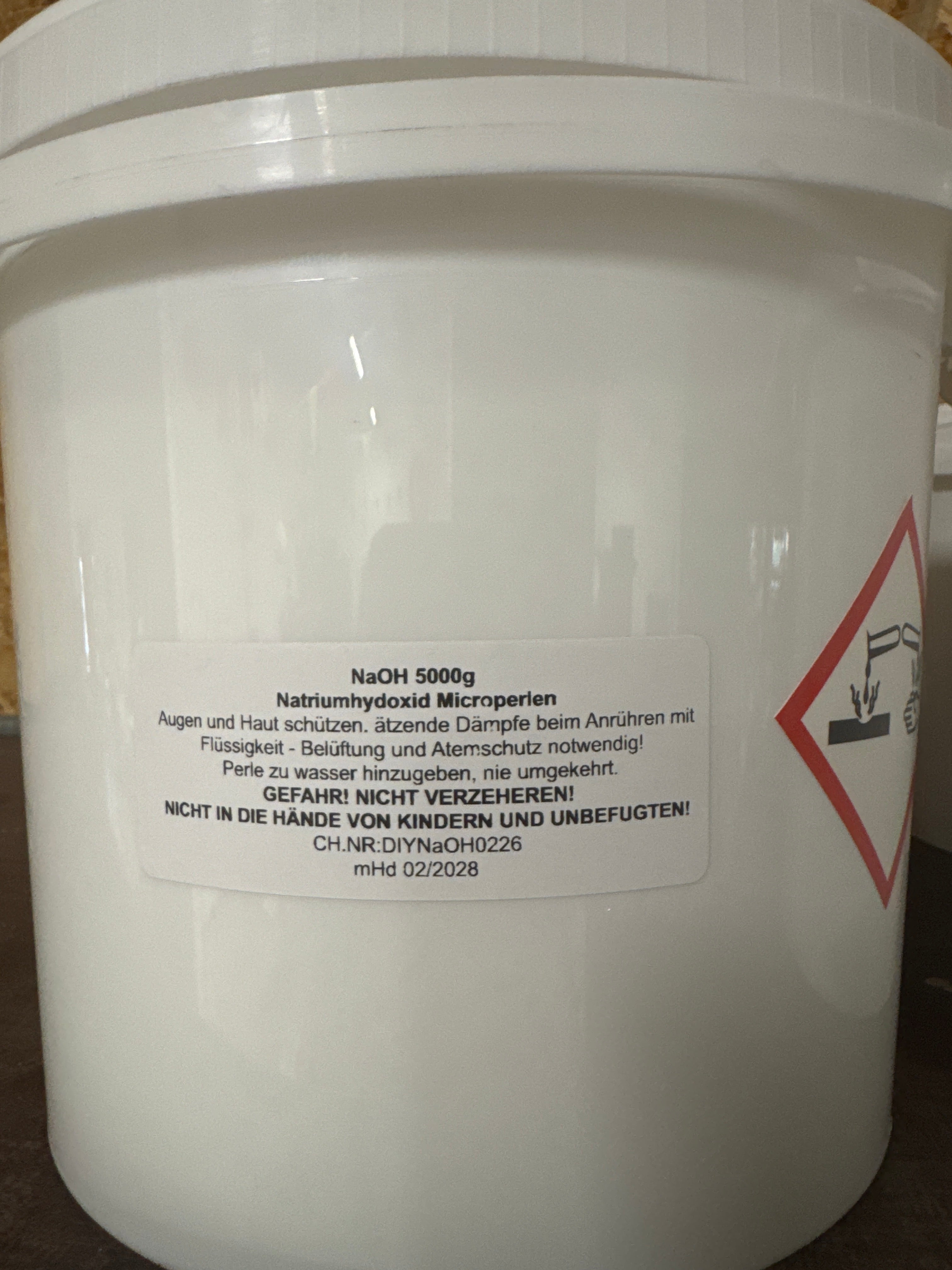 NaoH - Natriumhydroxid