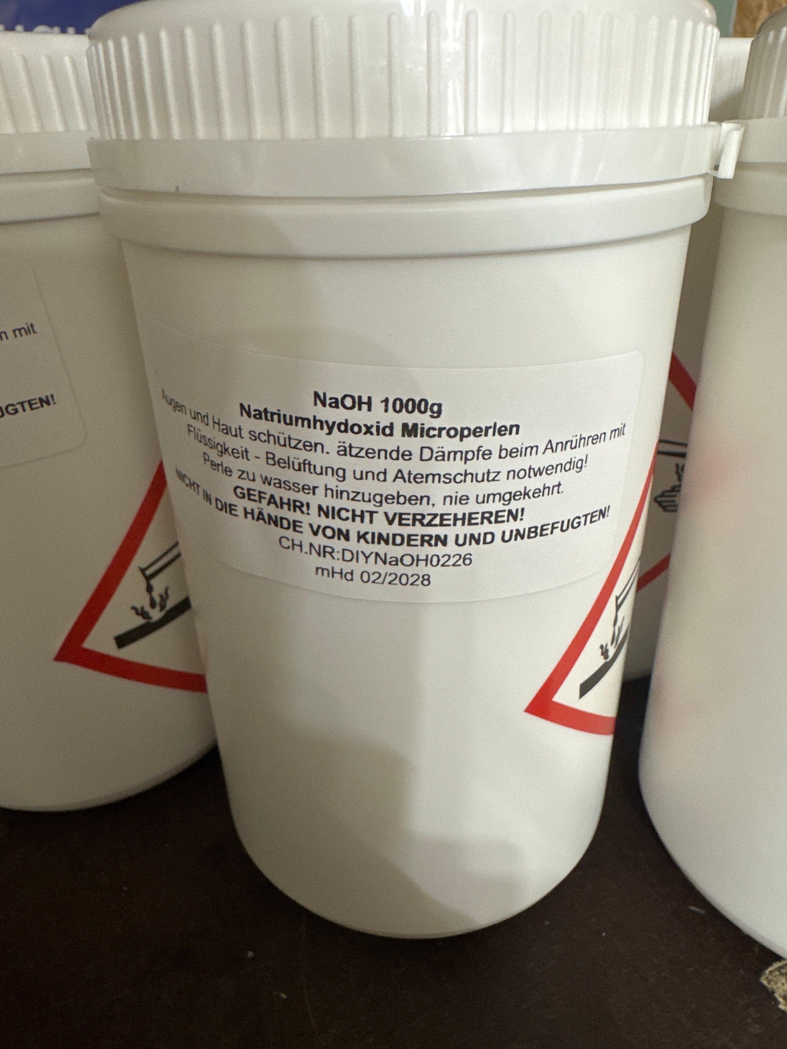 NaoH - Natriumhydroxid