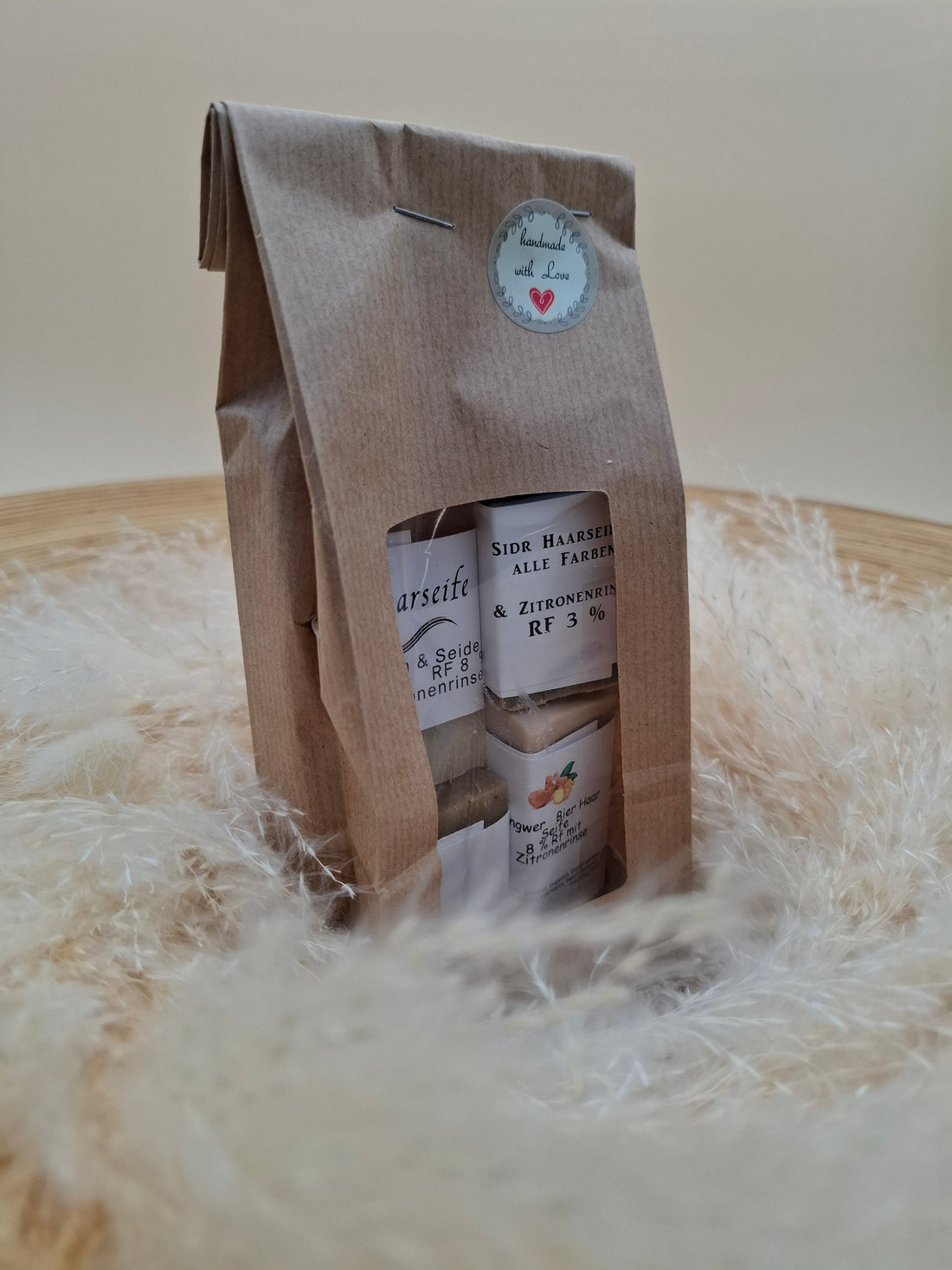 Hair soap test package