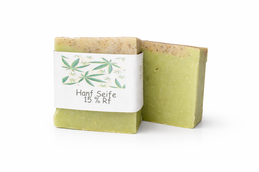 Hemp soap with organic hemp oil 15% RF