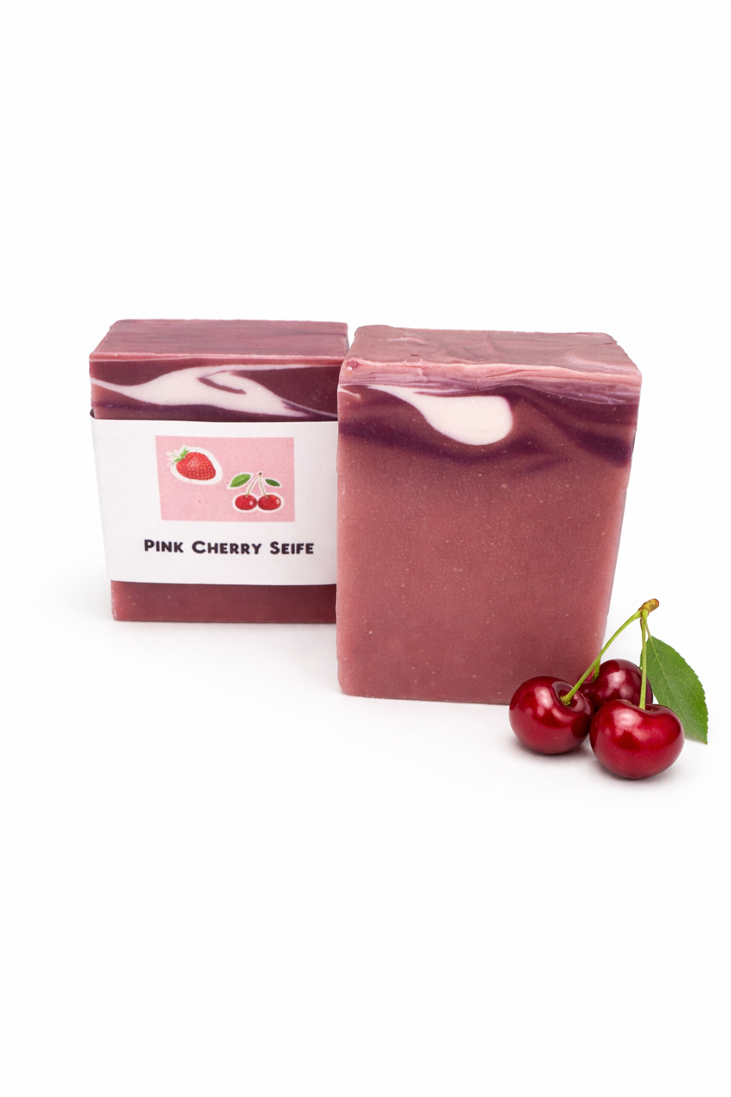 Pink Cherry Cake Seife