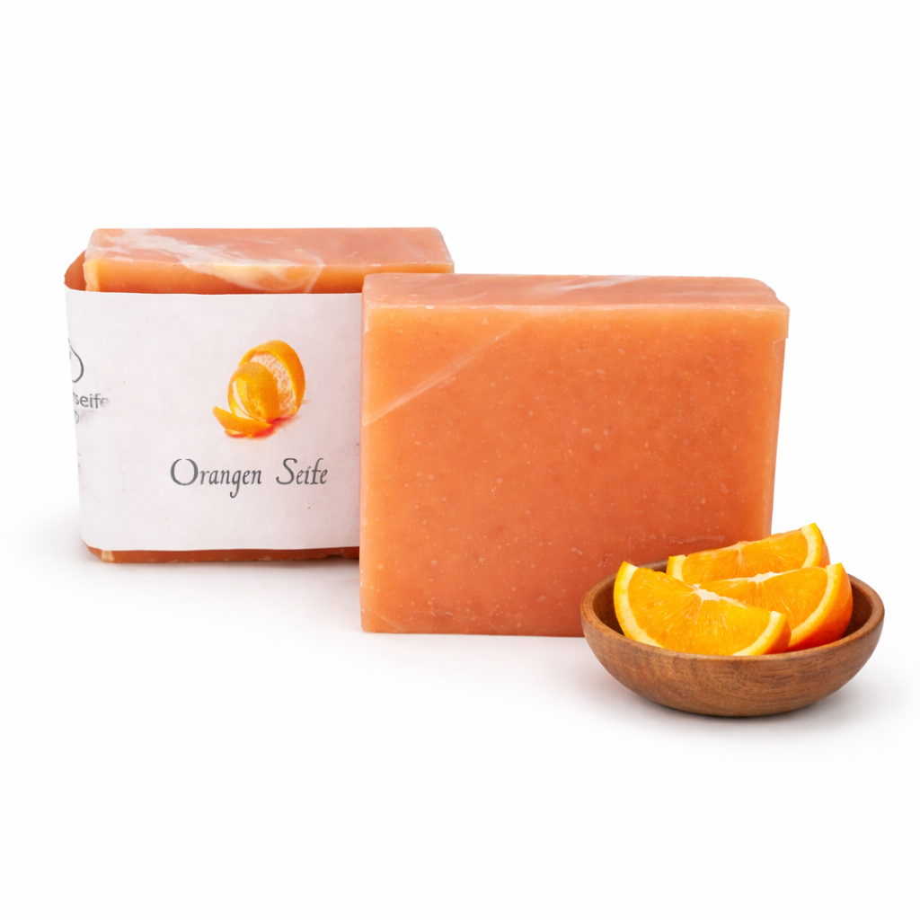 Orange Seife