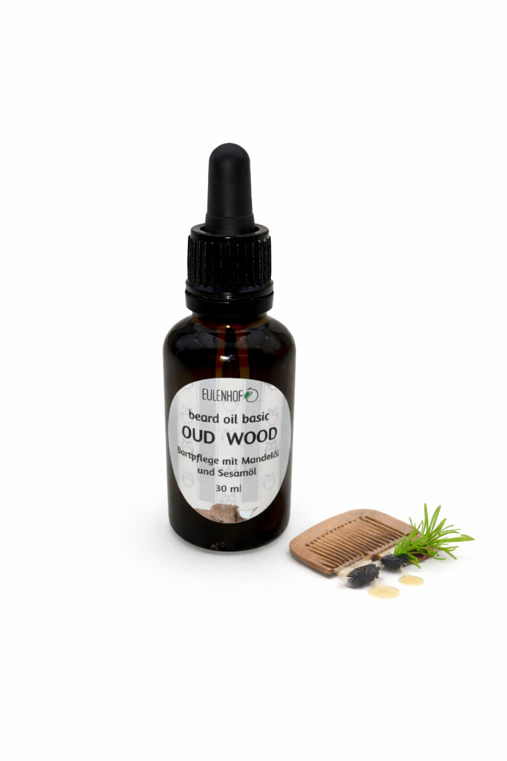 Bartöl basic Pflege Oud 30 ml - Mandel und Sesamöl