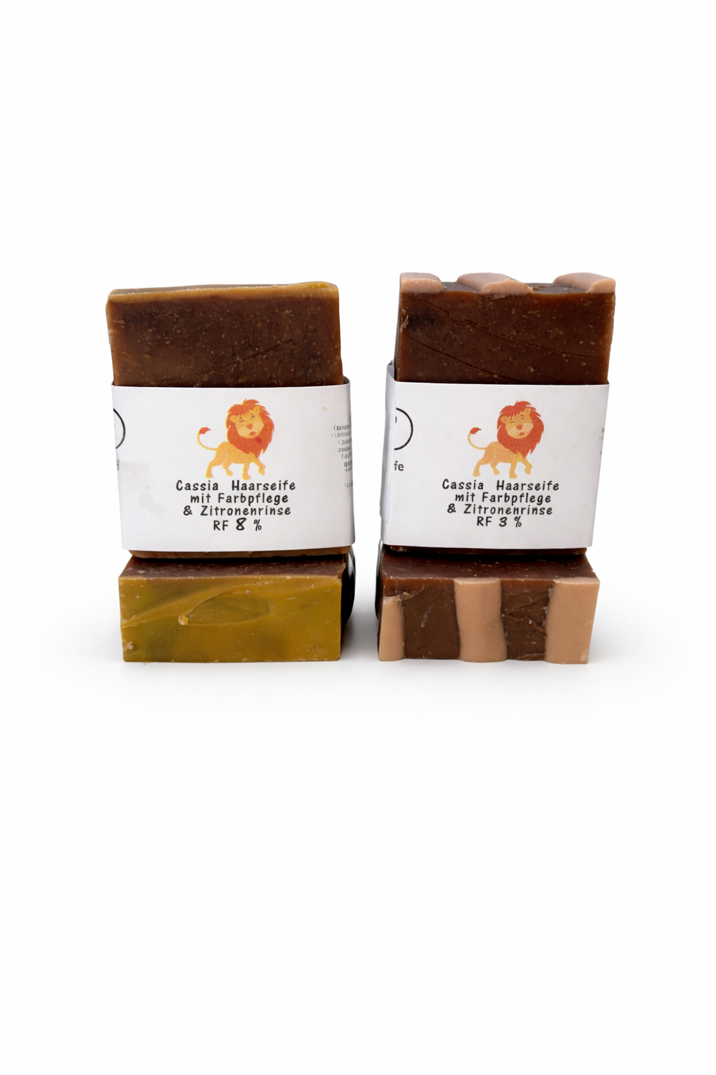 Cassia hair soap for light and blonde hair