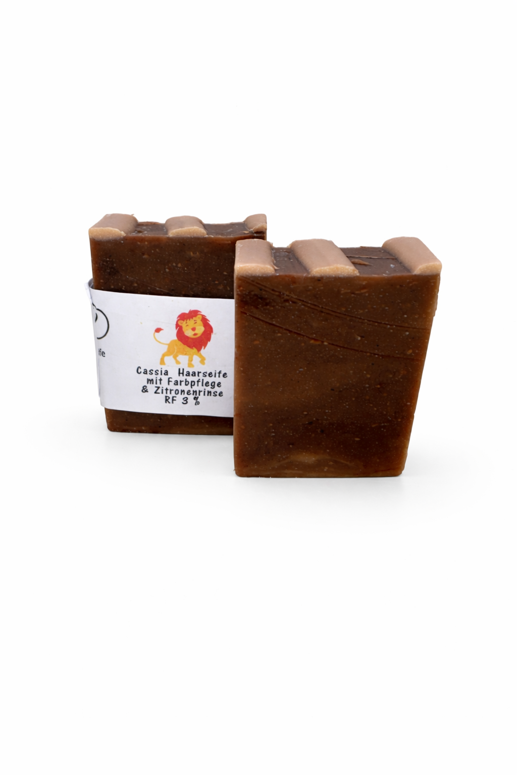 Cassia hair soap for light and blonde hair