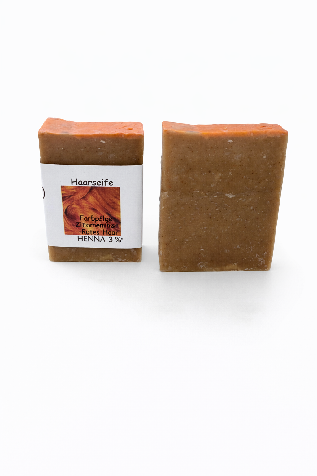 Henna hair soap for red hair