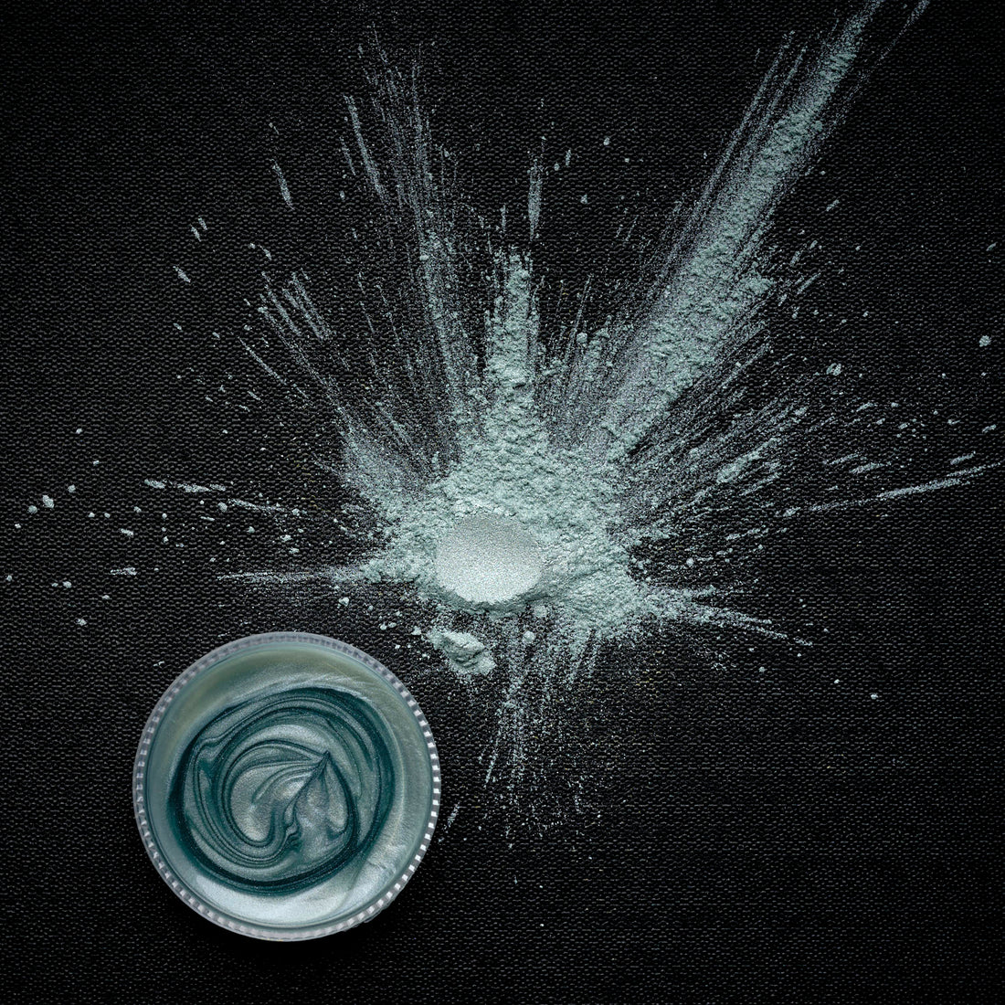 Silver Green Mica