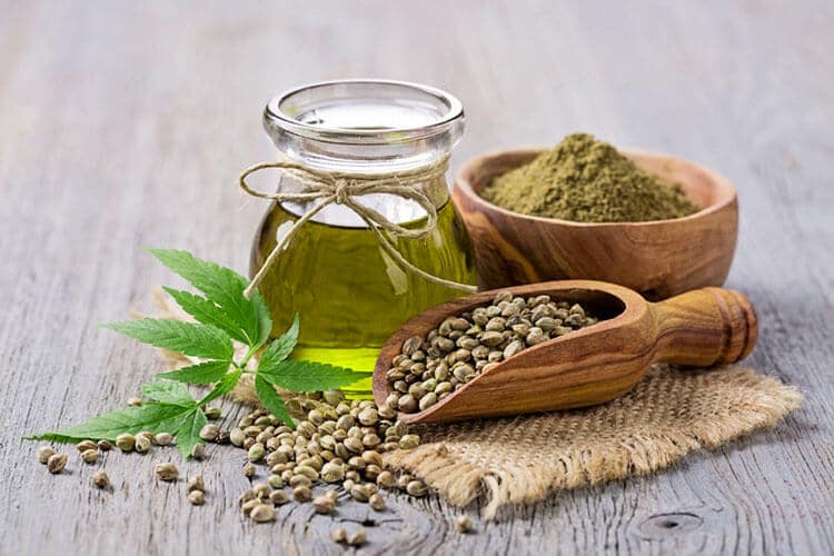 Hemp oil pressed