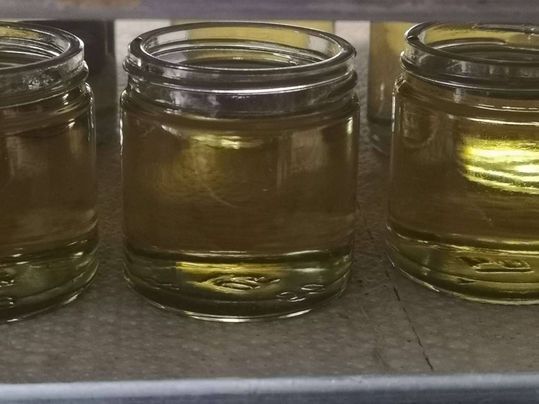 Shea butter in a jar