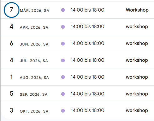 Workshop Soap Course Voucher for one person